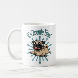 Mug C'est l'heure Zoomie Pug