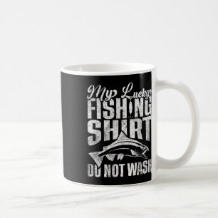Mug C'Est Ma Chanceuse Chemise De Pêche Ne Pas Laver D