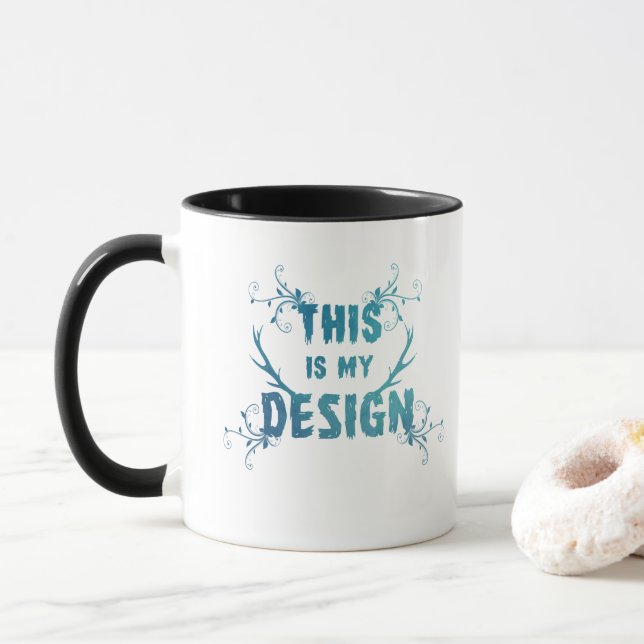 Mug C'est ma conception ; Hannibal (Avec donut)
