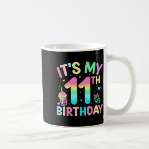 Mug C'est ma fête d'anniversaire de 11 ans 11 ans Fête