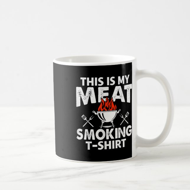 Mug C'Est Ma Viande Fumer Funny Bbq Fumeur Hommes Gril (Droite)
