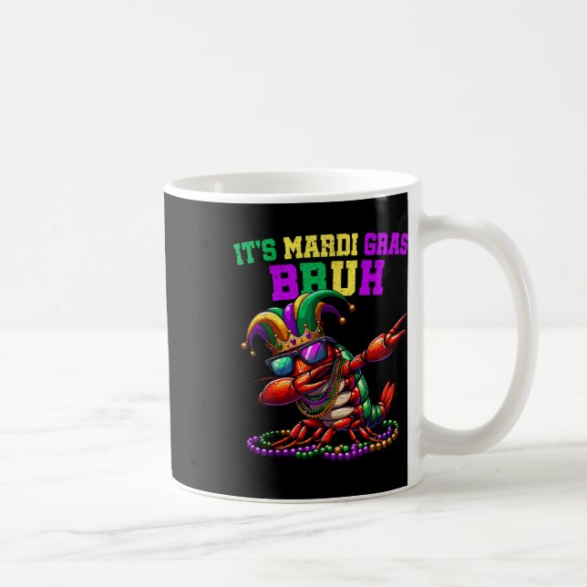 Mug C'est Mardi Gras Bruh Dabbing Crawfish Carnival en (Droite)