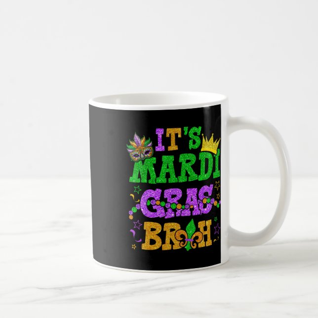 Mug C'est Mardi Gras Bruh Funny Mardi Gras Ados Garçon (Droite)