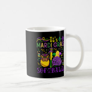 Mug C'est Mardi Gras Softll Joueur Équipe Costume Masq