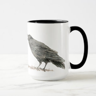 Mug C'est marrant, du café, où est le gâteau ? Ravens