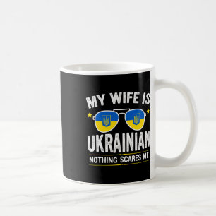 Mug C'est Marrant Les Hommes Ma Femme Est Ukrainienne