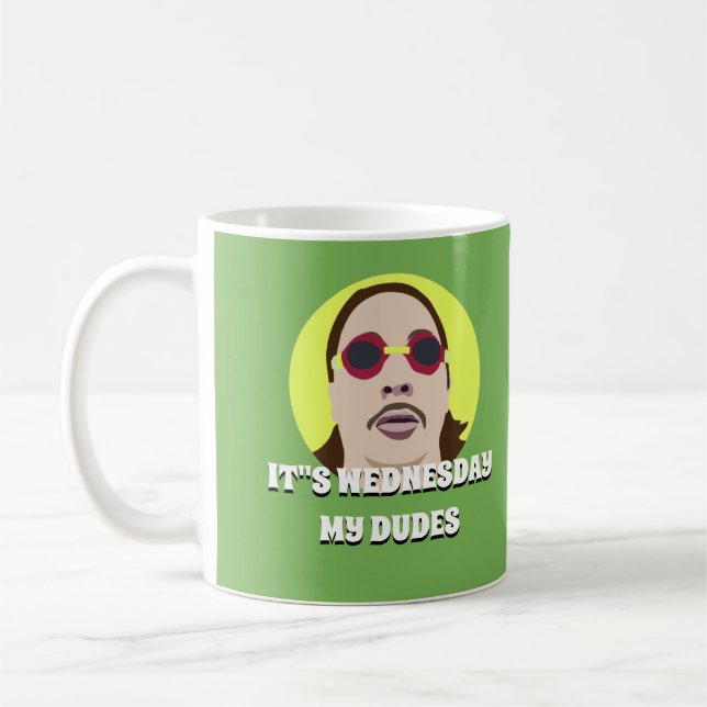 Mug C'est mercredi mes types (Gauche)