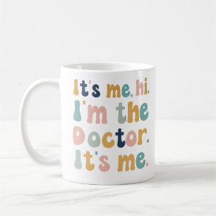 Mug C'est moi, salut — Je suis le Docteur ! Journée du
