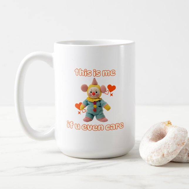 Mug c'est moi si ça vous intéresse (Avec donut)