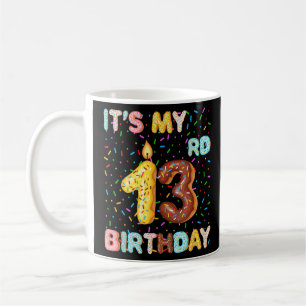 Mug C'est mon 13e anniversaire de Donut Doux 13 ans
