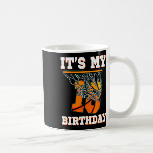Mug C'est mon 18e anniversaire Bysketbyll Boy Party 18