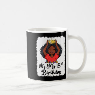 Mug C'est mon 18ème anniversaire Couronne de princesse