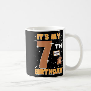 Mug C'est mon 7e anniversaire Jour de la marmotte 7 an