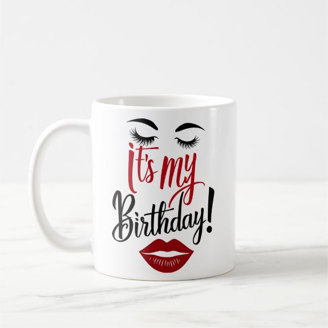 Mug - C'est mon anniversaire (Gauche)