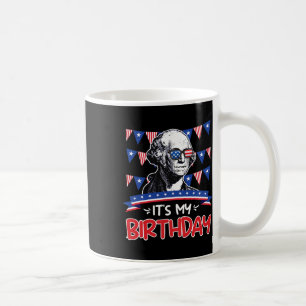 Mug C'est mon anniversaire Fête de l'Indépendance Geor