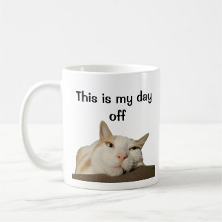 Mug C'est Mon Chat de Jour de Repos