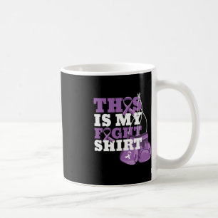 Mug C'est mon combat Alzheimer Fighter Support fort