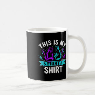 Mug C'Est Mon Combat Lutte Contre Le Suicide Fort