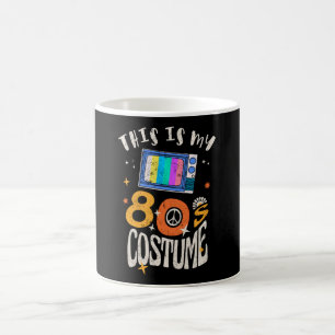 Mug C'est mon costume des années 80 effet Grunge