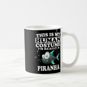 Mug C'est mon costume d'humain Je suis vraiment un poi
