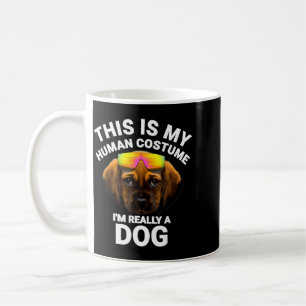 Mug C'est Mon Déguisement Humain Je Suis Un Chien Drôl