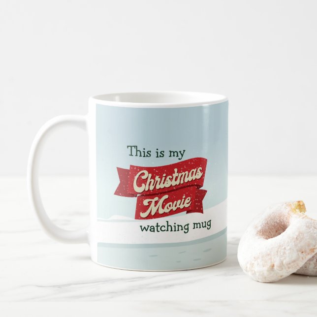 Mug C'est mon film de Noël (Avec donut)