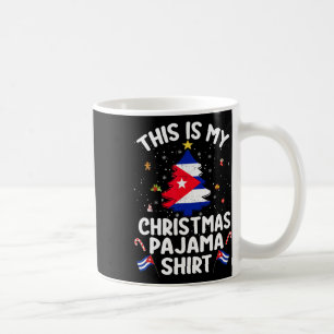 Mug C'Est Mon Jeu De Noël Chemise Cu Drapeau Arbre Xma