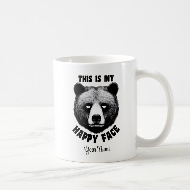 Mug C'est mon joyeux visage - Ours (Droite)