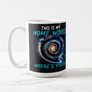 Mug C'est mon monde d'origine T-shirt de galaxie de sc