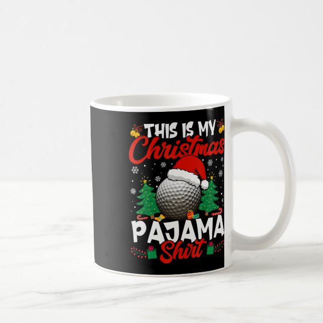 Mug C'Est Mon Noel Golf Amoureux Hommes Femmes Garçon  (Droite)
