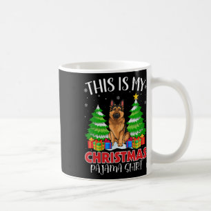 Mug C'Est Mon Pajama Allemand Berger Chien De Noël Xm
