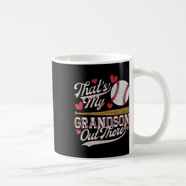 Mug C'est mon petit-fils dehors vendre grand-mère mère (Droite)