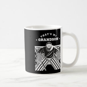 Mug C'est mon petit-fils gardien de but de hockey sur