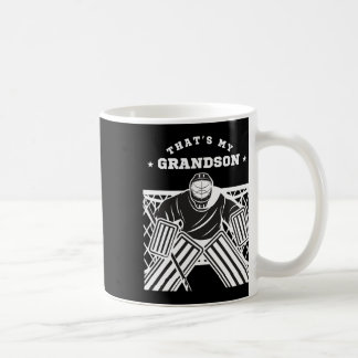 Mug C'est mon petit-fils gardien de but de hockey sur