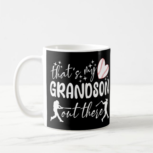 Mug C'est mon petit-fils là-bas Drôle Grand-Mère (Gauche)