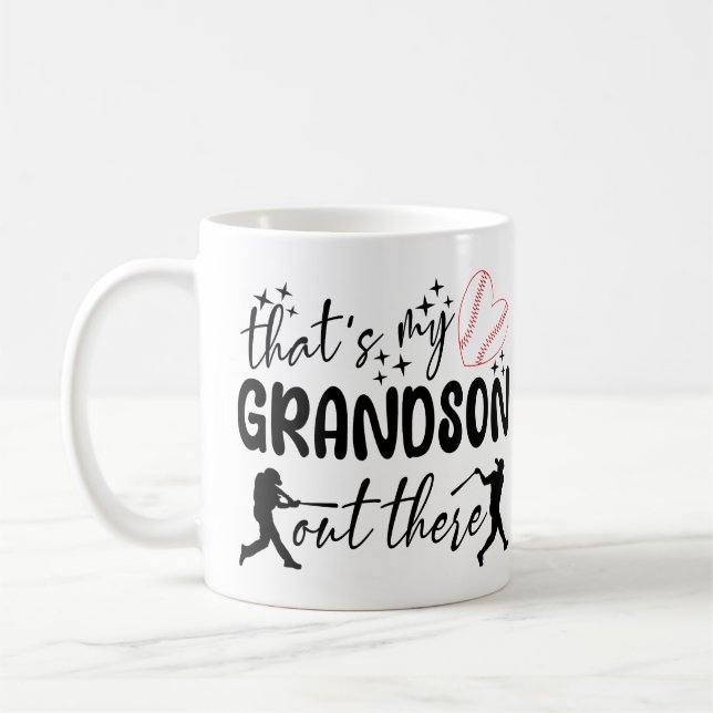 Mug C'est mon petit-fils là-bas Drôles de citations de (Gauche)