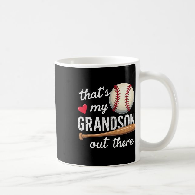 Mug C'est mon petit-fils là-bas, le papeball, le papet (Droite)