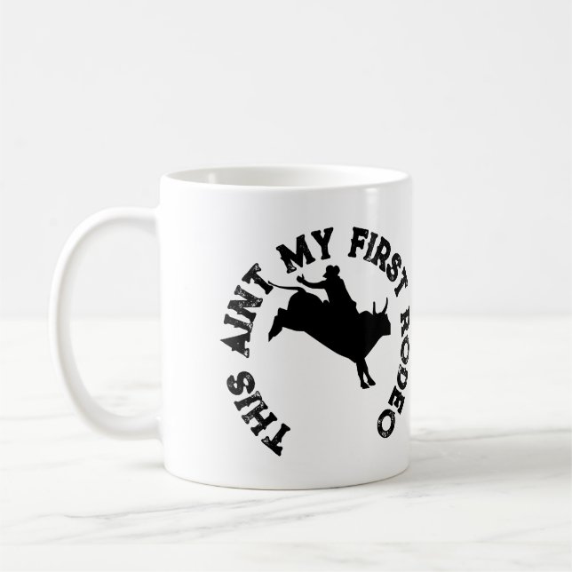 Mug C'est mon premier rodéo (Gauche)