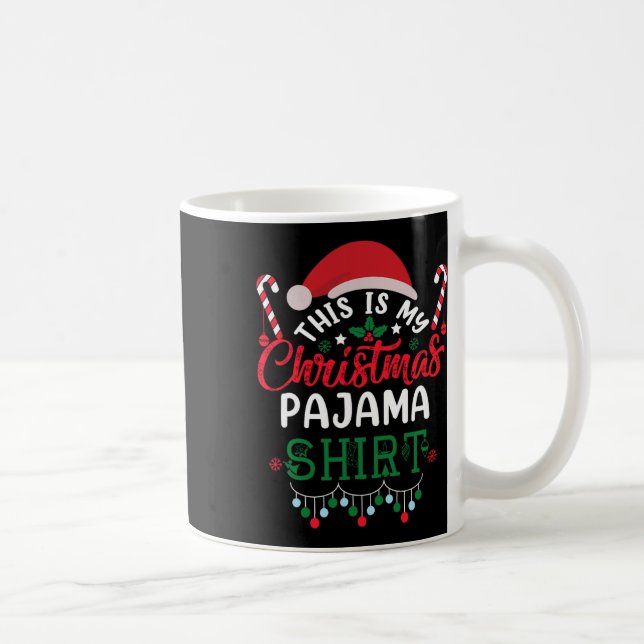 Mug C'est mon pyjama de Noël Fun Noël 1  (Droite)