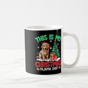 Mug C'Est Mon Pyjama De Noël Golden Retriever Chien L