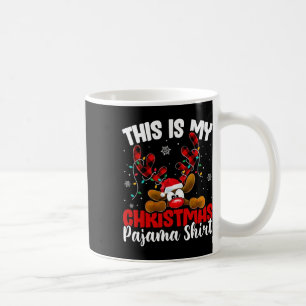Mug C'est mon pyjama de Noël Rudolph Renne Hommes