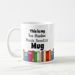 Mug C'est mon thé qui boit, la lecture du livre