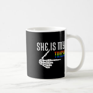 Mug C'Est Mon Tricot Skeleton Correspondant Couple Hal