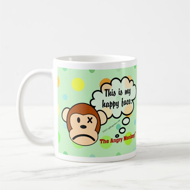 Mug C'est mon visage heureux (Gauche)