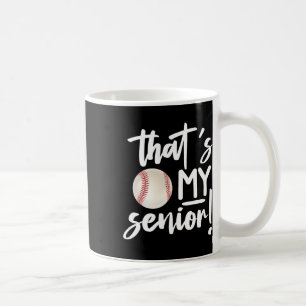 Mug C'est My Baseball Senior Mom 2025 Softball Senior