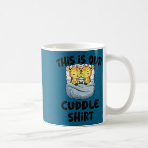 Mug C'est notre maillot câlin couple girafe mignon