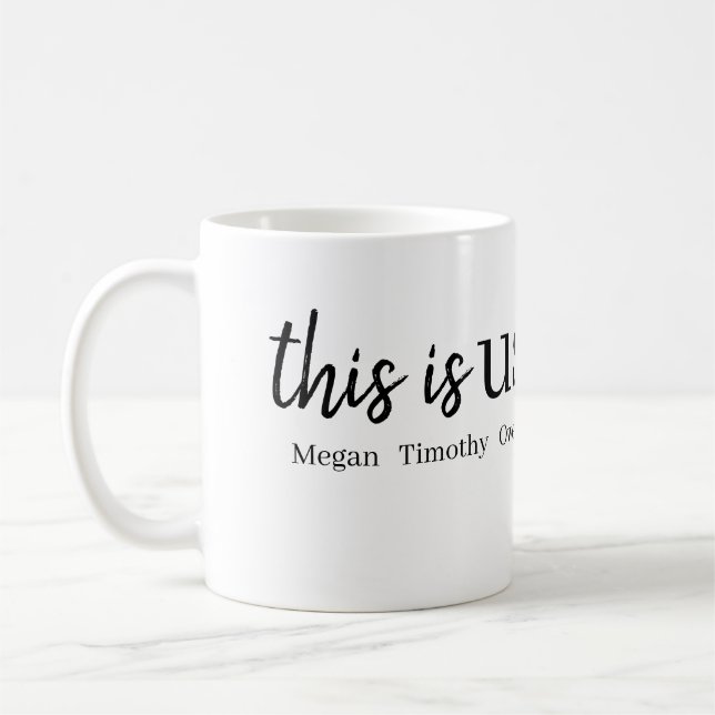 Mug C'est nous a personnalisé (Gauche)