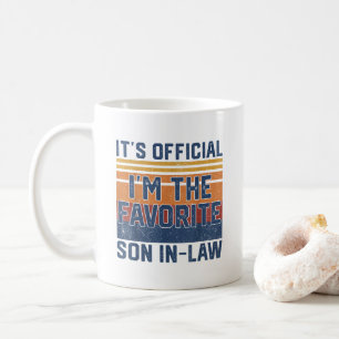 Mug C'est officiel Je suis le Fils Préféré de la Loi