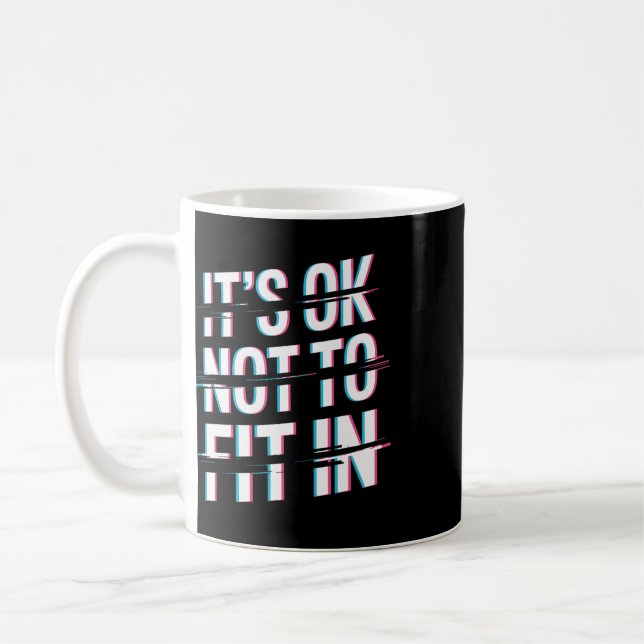 Mug C'est Ok De Ne Pas S'adapter À La Neurodiversité S (Gauche)