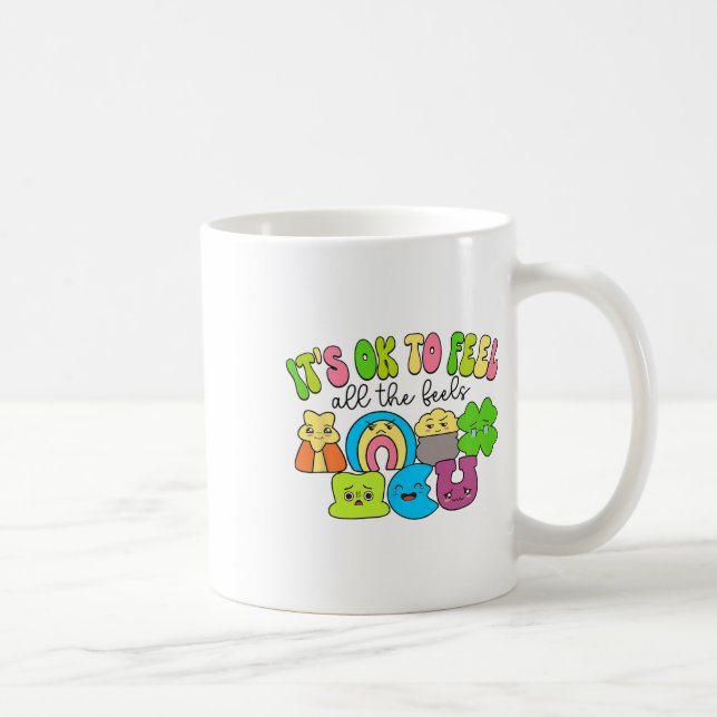 Mug C'est Ok De Ressentir Tous Les Sentiments Groovy L (Droite)